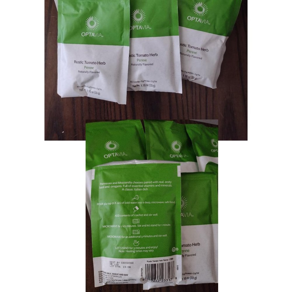 Optavia Rustic Herb Pasta